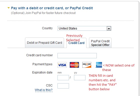 paypal credit card review